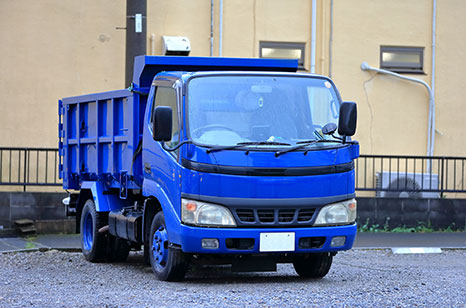 廃棄物処理用トラック(廃棄物処理の許認可についてのトップ画像)
